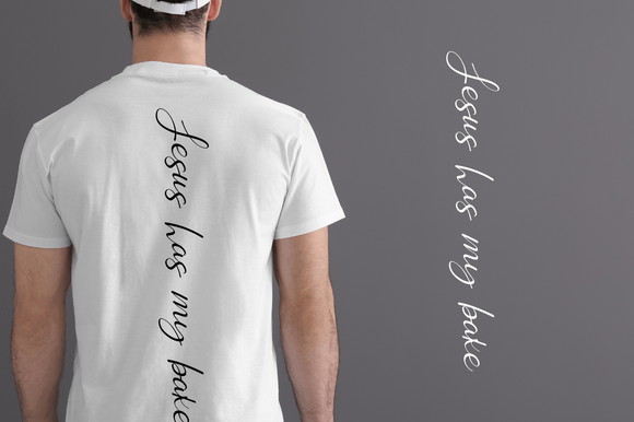 Jesus Has My Back SVG – A Designer’s Take on Christian Crafts