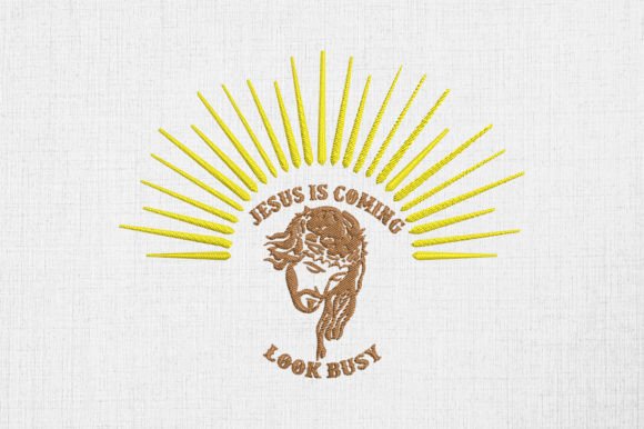 Jesus is Coming Look Busy – Religion Amp Design Asset