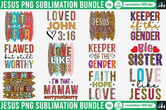 Jesus PNG Sublimation Bundle: Brand Review for Crafts