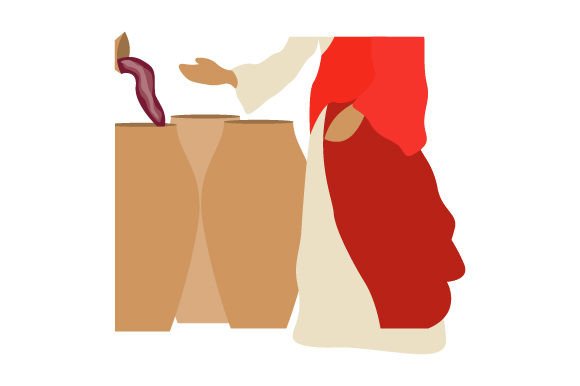 Jesus Turns Water to Wine, Close Up – Religious