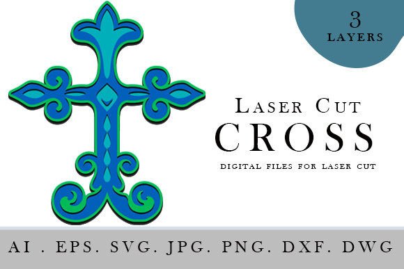 Laser Cut Cross Svg, Wall Decor