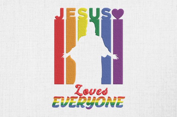 LGBT Gay Rights Jesus Loves Everyone Awareness Amp
