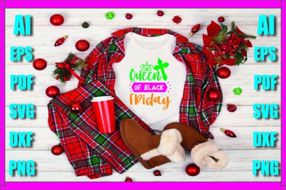 Queen of Black Friday Print Templates
