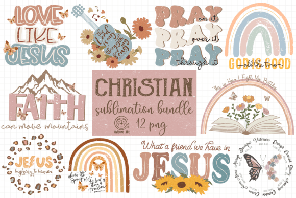 Retro Christian Bundle: Vintage Crafts for Modern Publishing